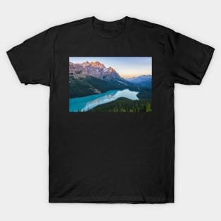 First Light at Peyto Lake T-Shirt